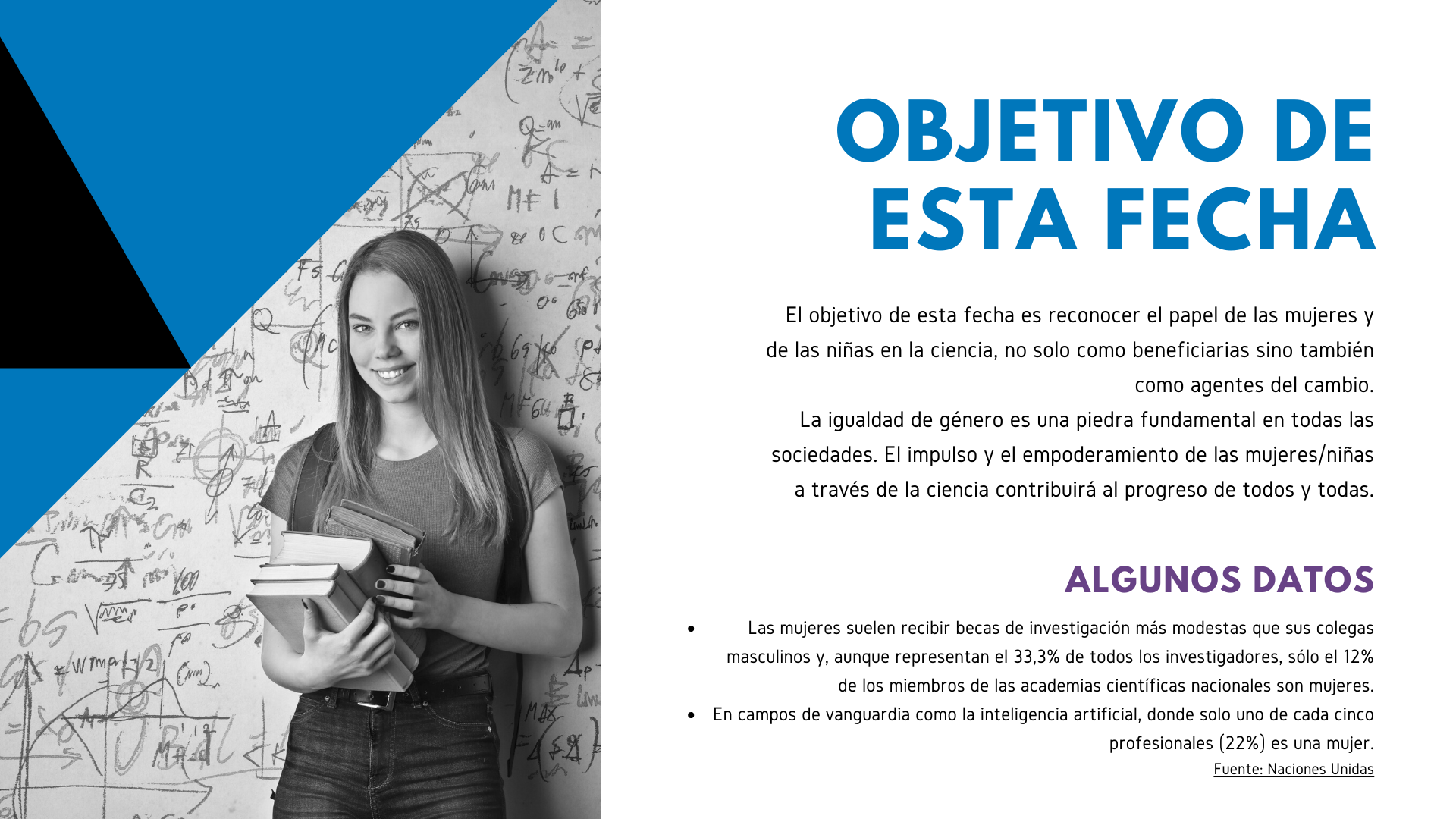 Día Internacional de la Mujer y la Niña en la Ciencia